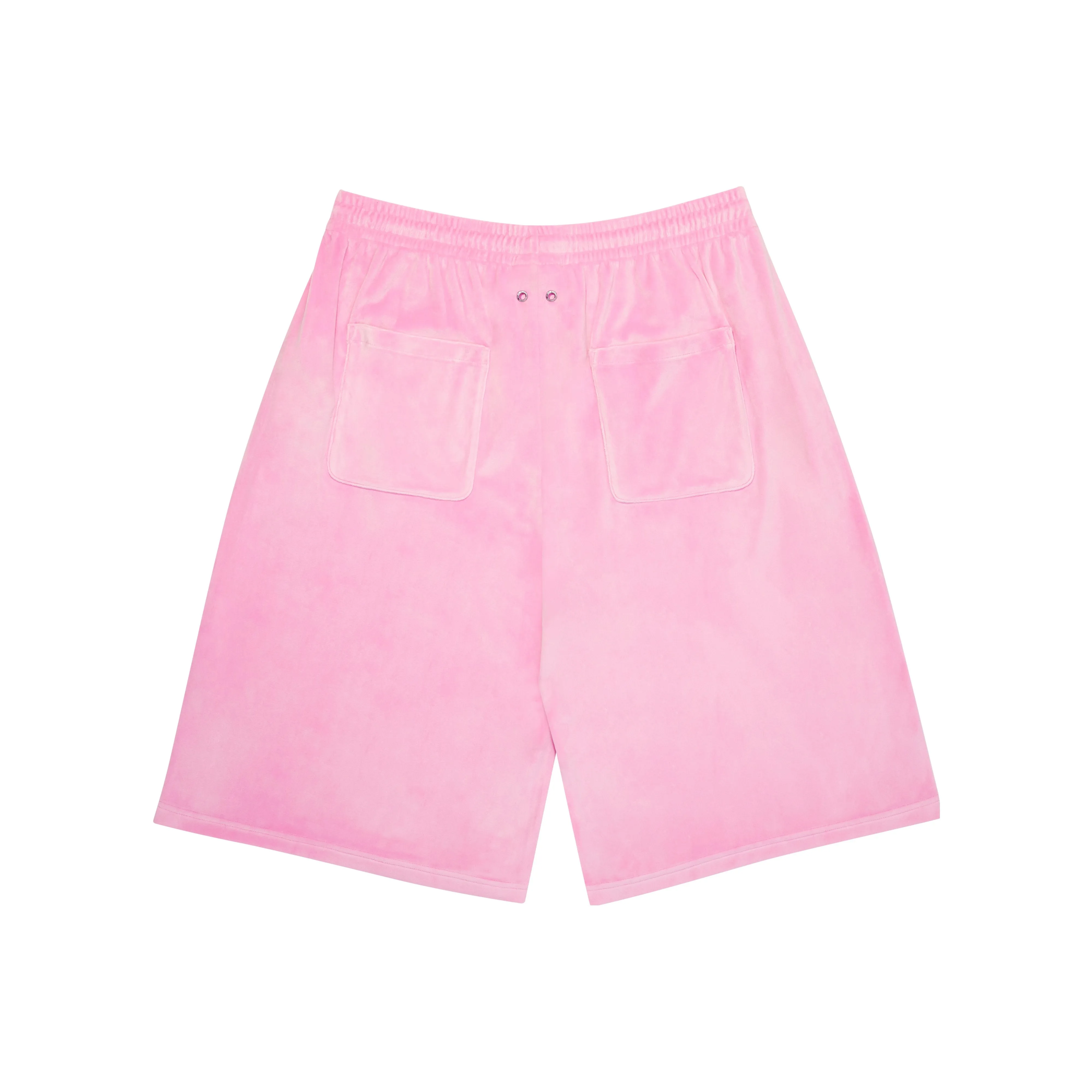 TEAM WANG Design Brushed effect Drawstring Bermuda Shorts