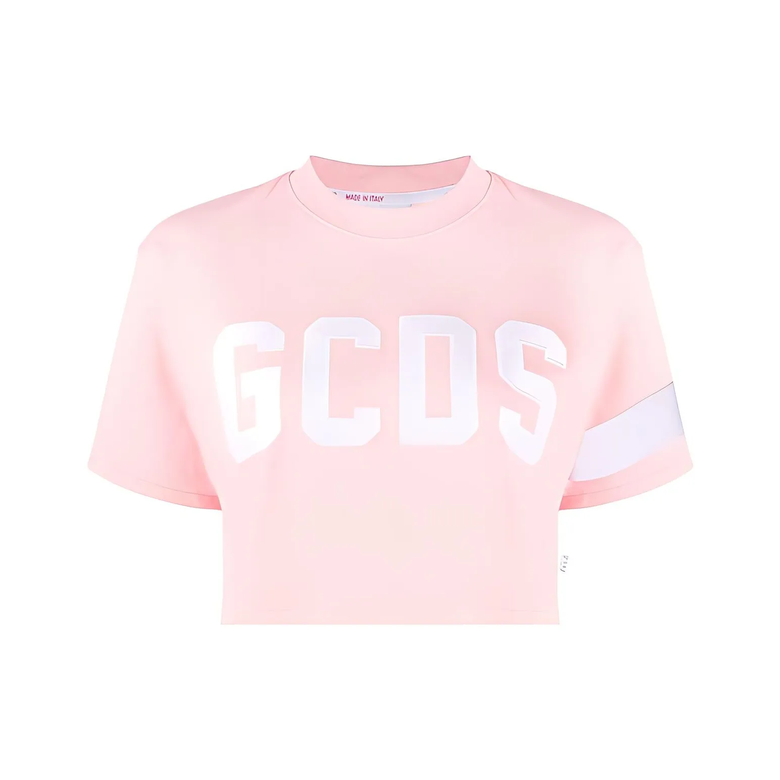 GCDS Розовые Женские Короткие Топы