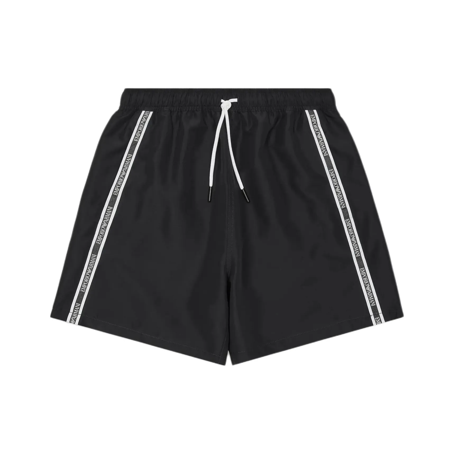 EMPORIO ARMANI Пляжные шорты Мужские Черные