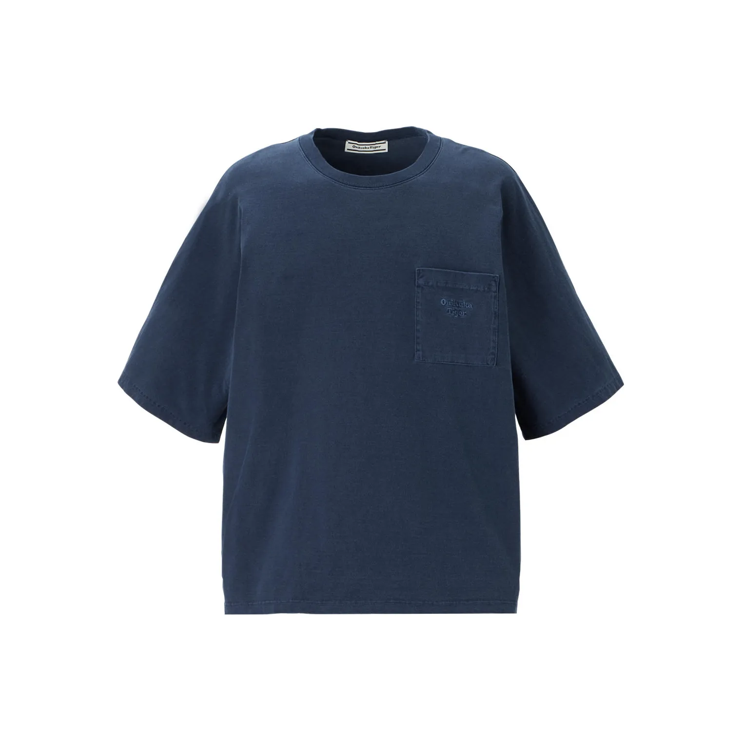 Onitsuka Tiger SS25 T Shirt Unisex Blue Onitsuka Tiger SS25 T-рубашка унисекс синяя