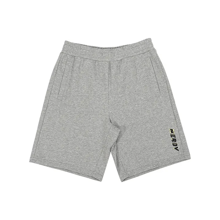 Nerdy Sports Shorts Unisex Gray