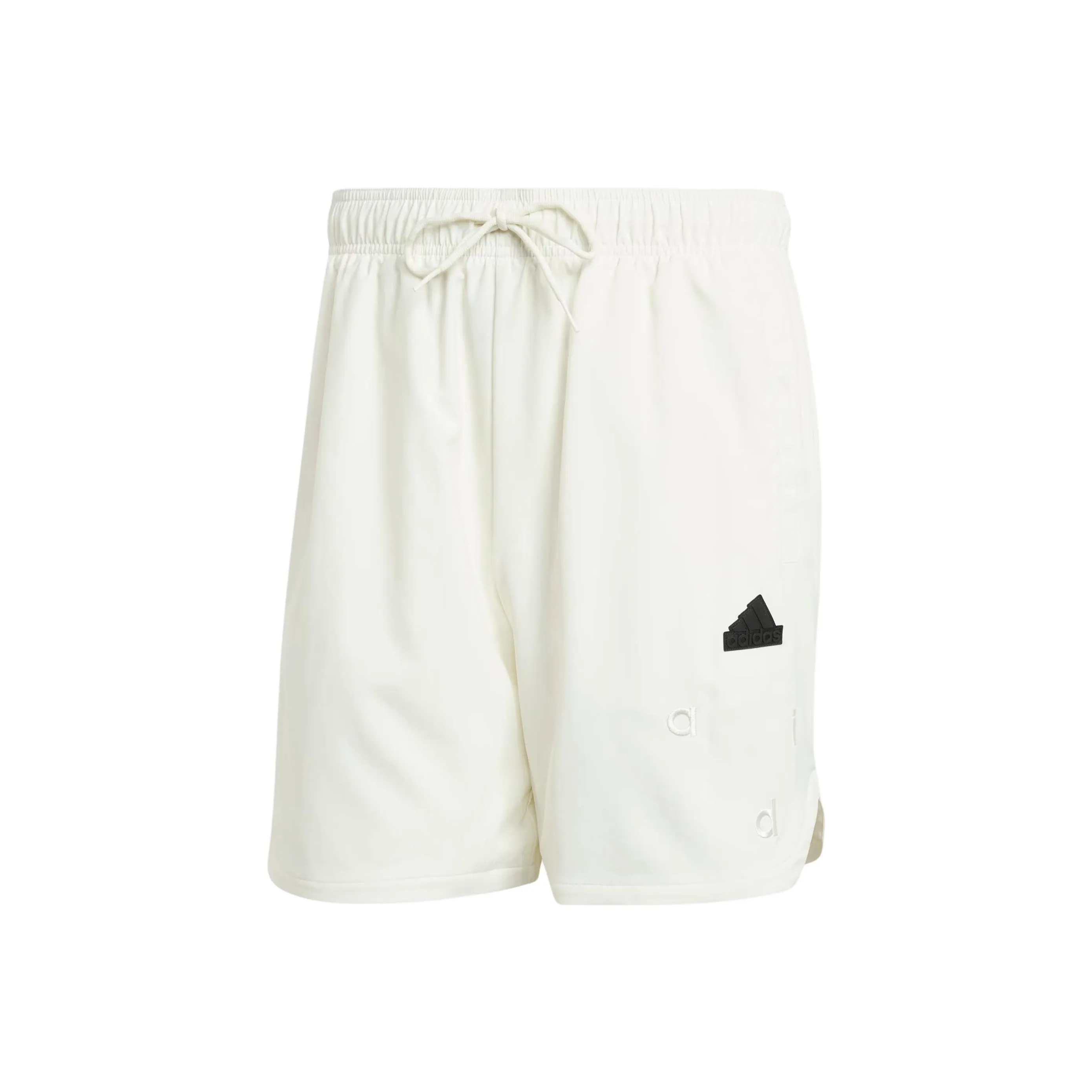 Adidas Вышивка Плетеные шорты Повседневные шорты Мужские Белые
