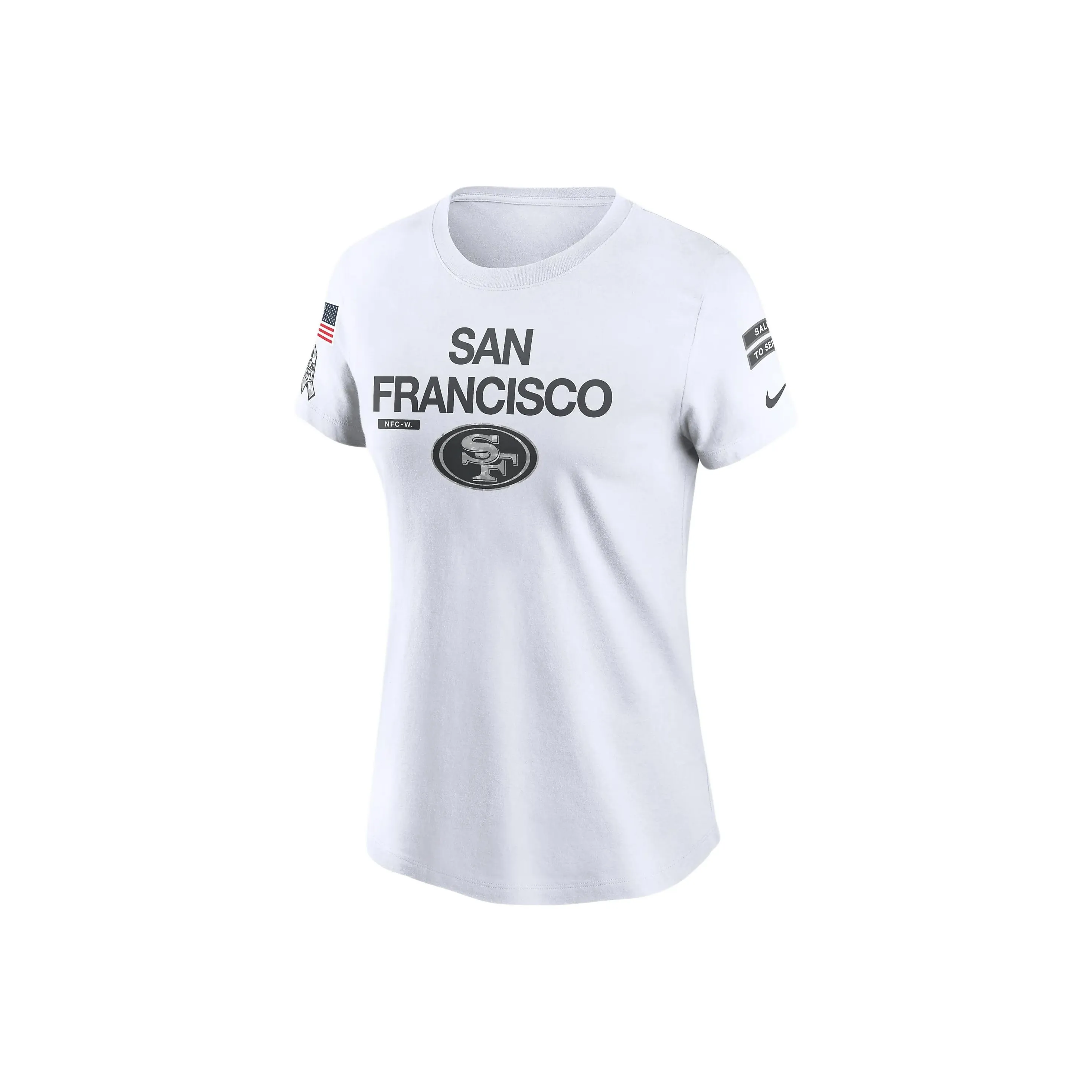 Nike San Francisco 49ers Salute To Service Legend Women's Nike Nfl T Shirt