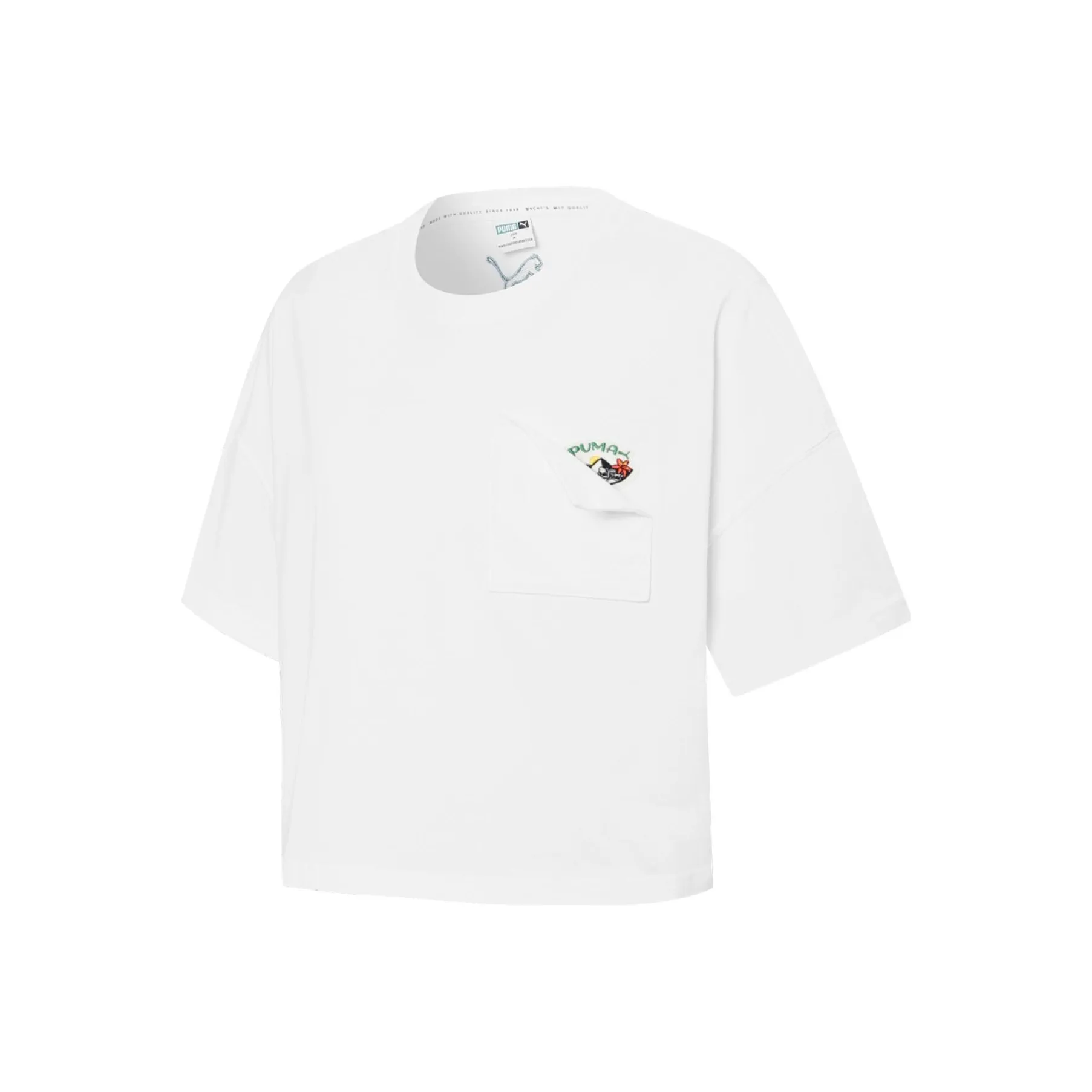 PUMA Crop Tops Women's White