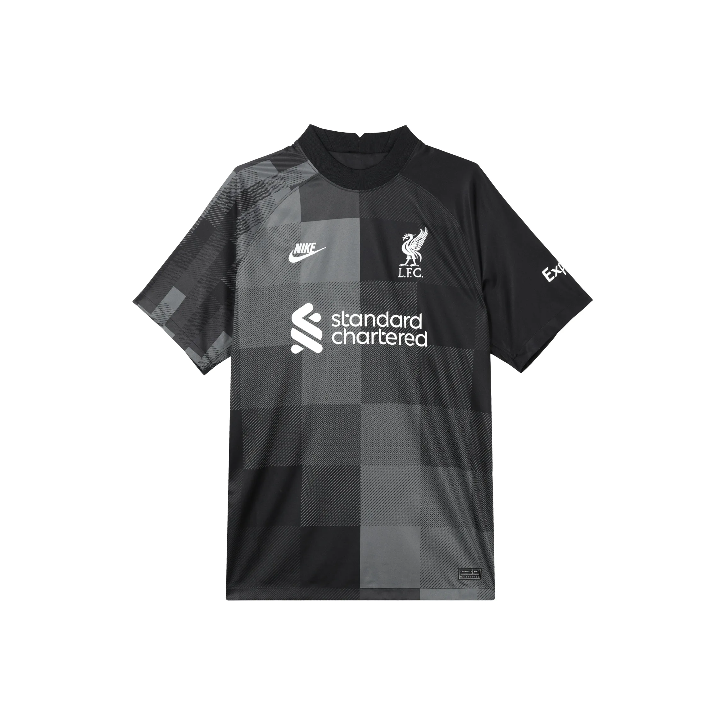 Nike Soccer Jerseys Men's Black Gray Color