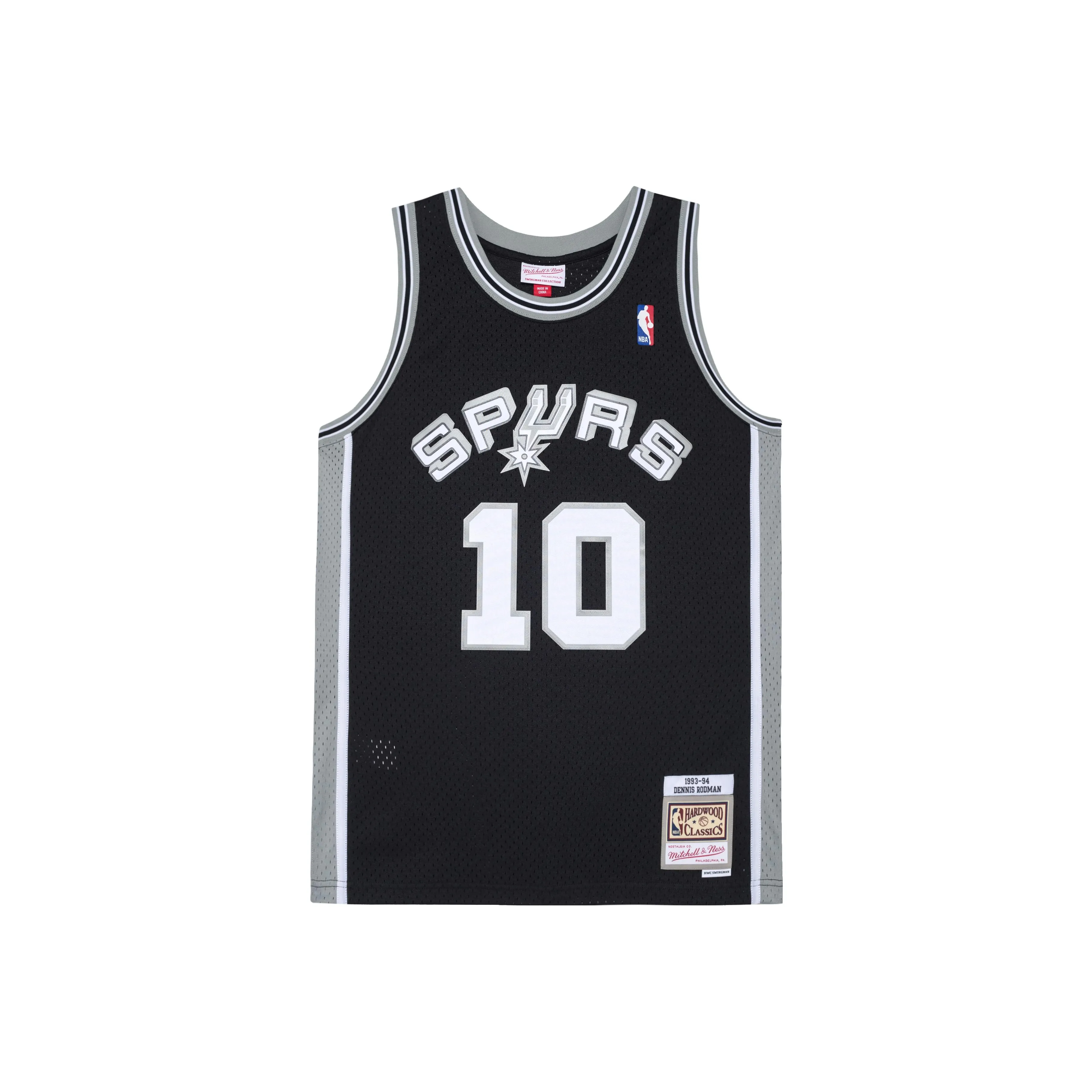 Mitchell & Ness Dennis Rodman San Antonio Spurs 1993 94 Swingman Nba Jersey