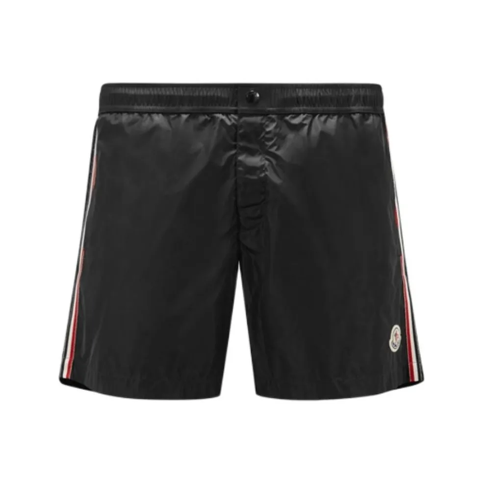 MONCLER SS25 Плавательные шорты Мужские Черные