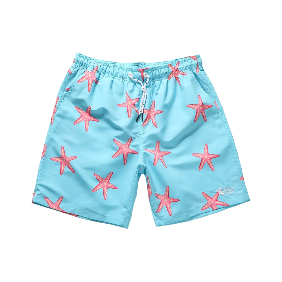 GAILANG Пляжные шорты Мужские Озерный Синий