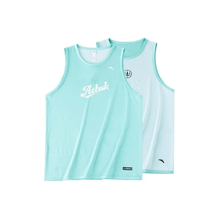 ANTA Баскетбольная Джерси Мужская Зеленая