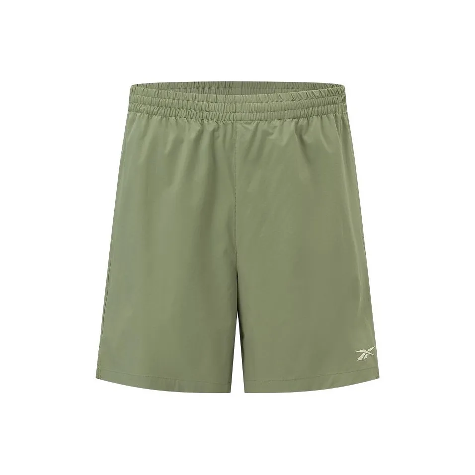 Reebok Повседневные шорты Мужские Светло-армейский зеленый