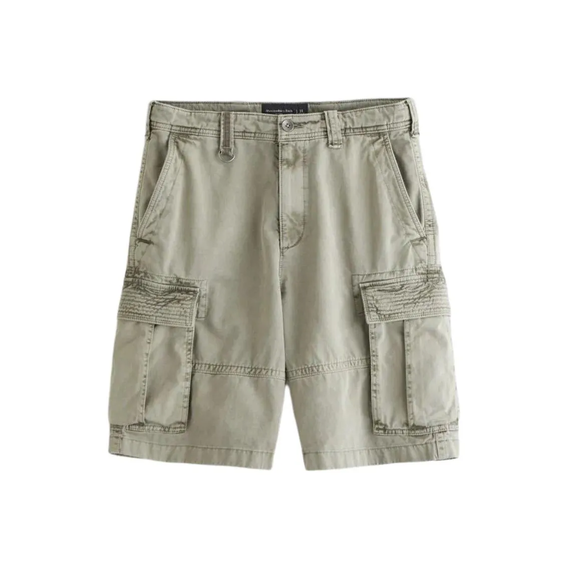 Abercrombie＆Fitch Карго Шорты Мужские Зеленые