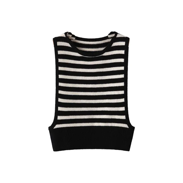 MAIGRE SIMHAT Майка Женская Черная Белая