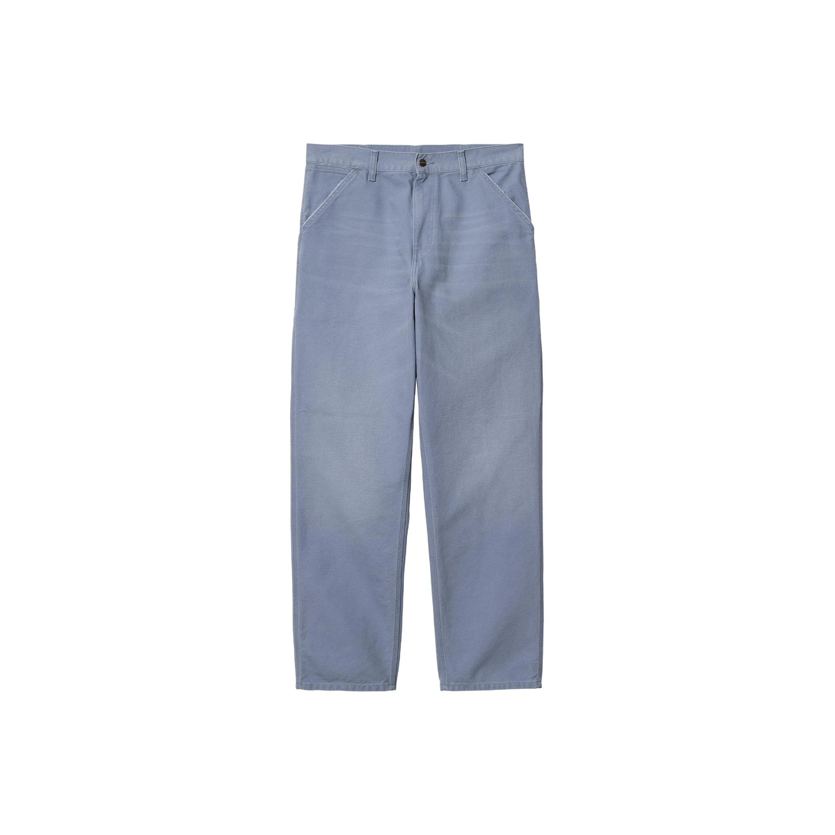 Carhartt WIP Single Knee Брюки Повседневные Брюки Мужские Синие Фиолетовые