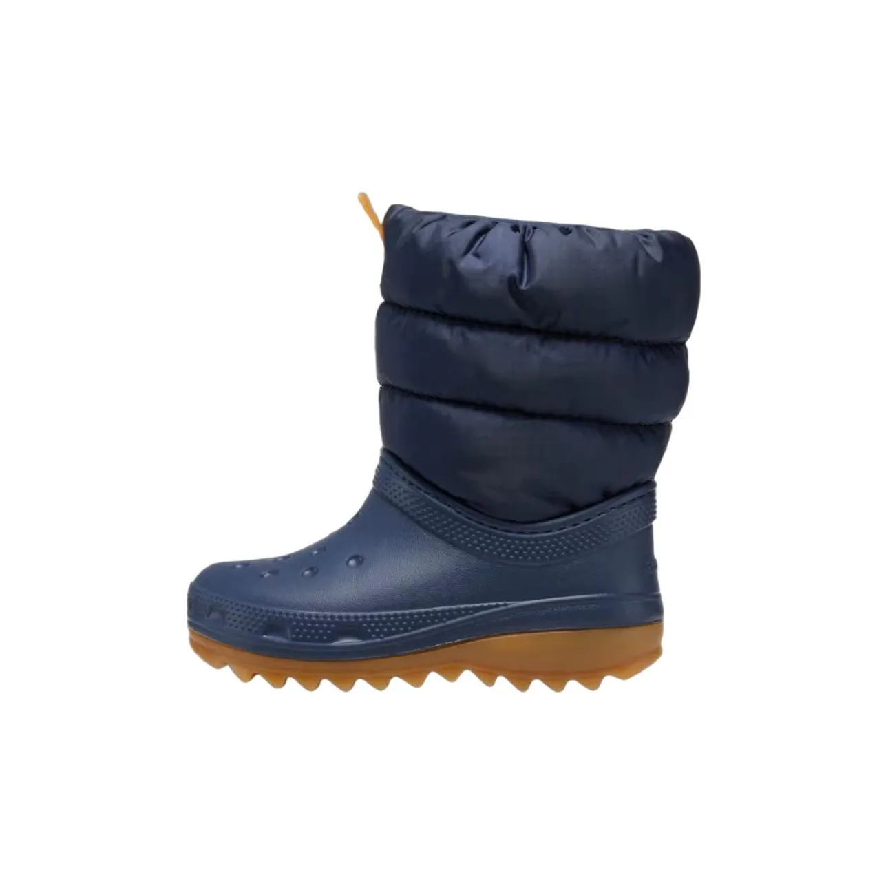 Crocs Neo Puff Slip-Resistant Abrasion-Resistant Shoes Blue Child