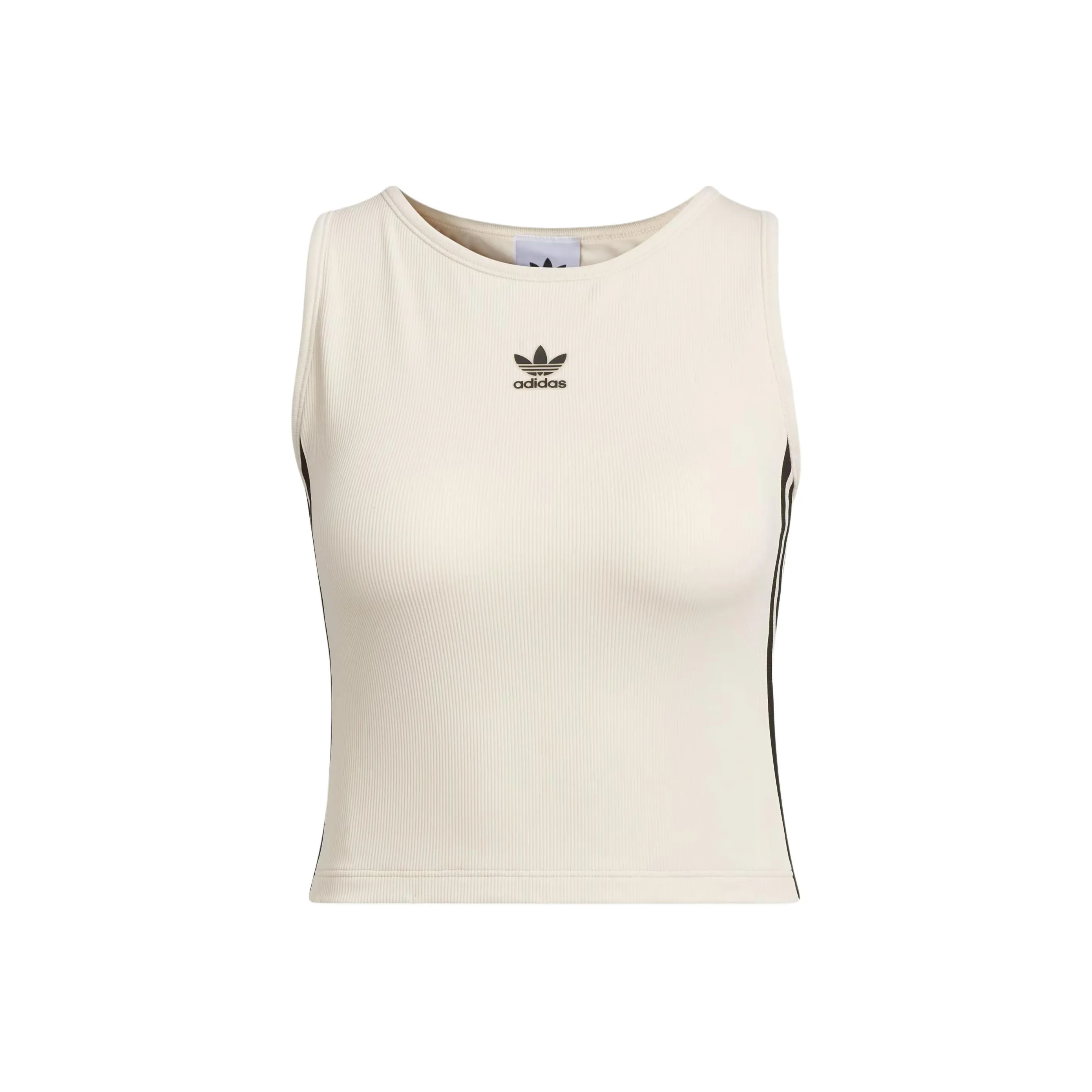 Adidas Originals 3 Stripes Майка Женская Чудесный Белый