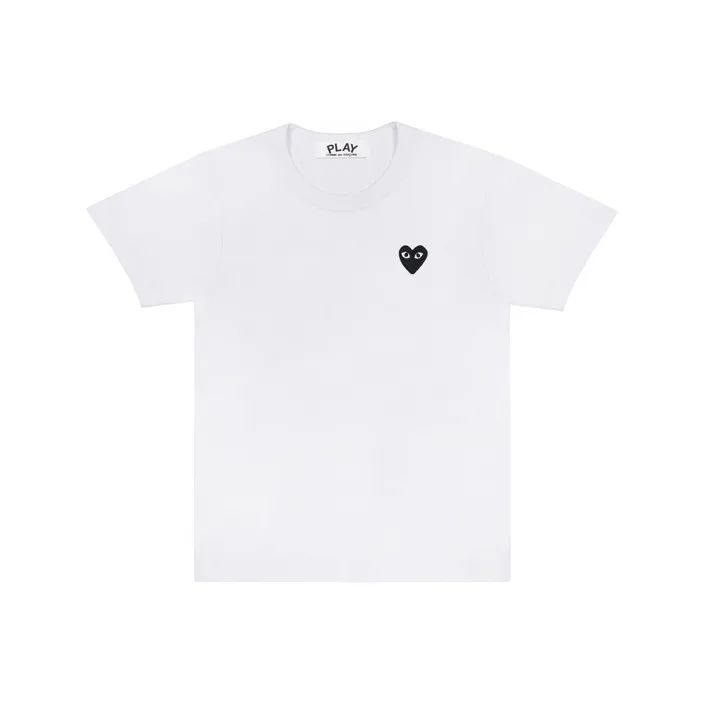 CDG Play T-Shirts Women's White