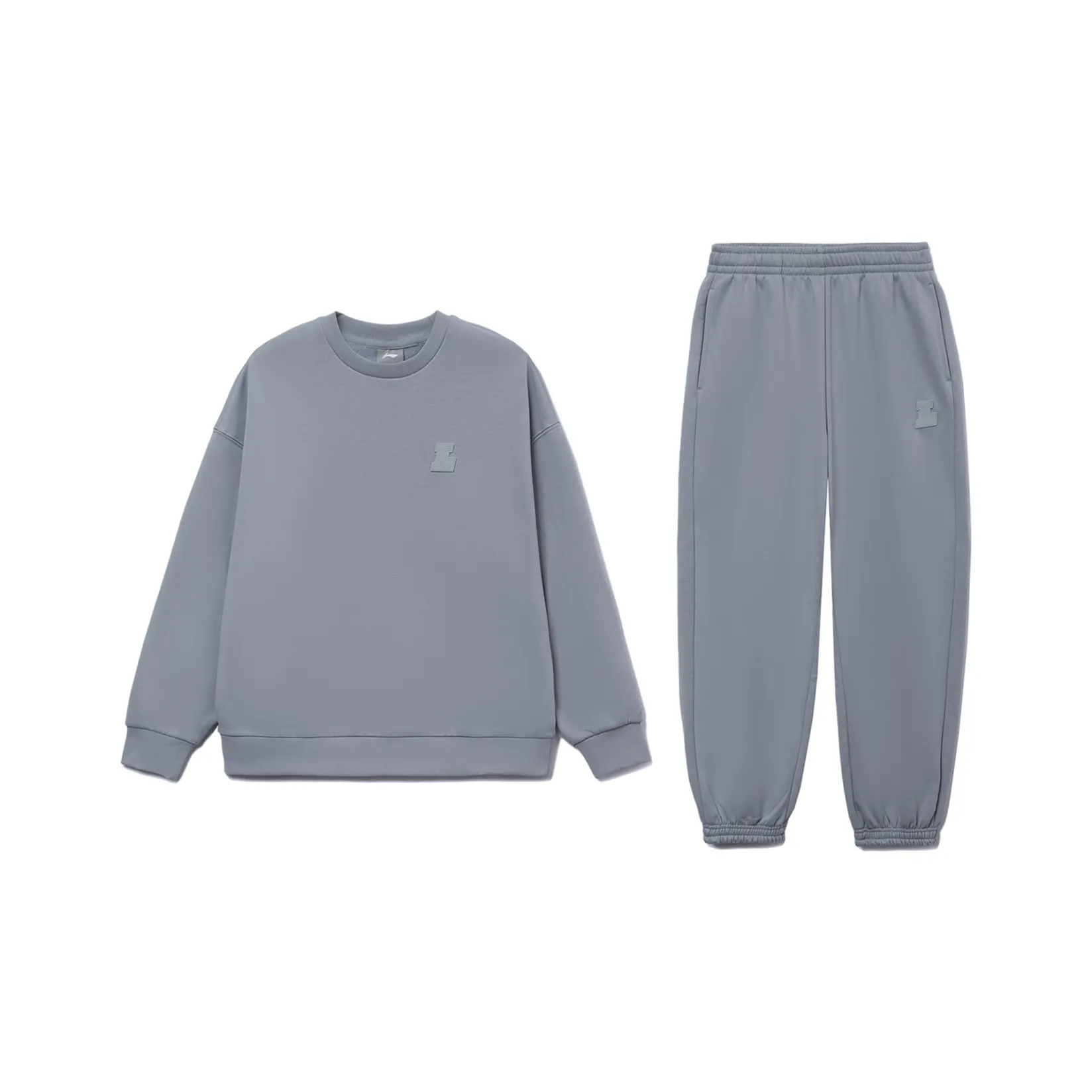 LiNing Training Series Sweatshirt Set Men's Gray+Gray