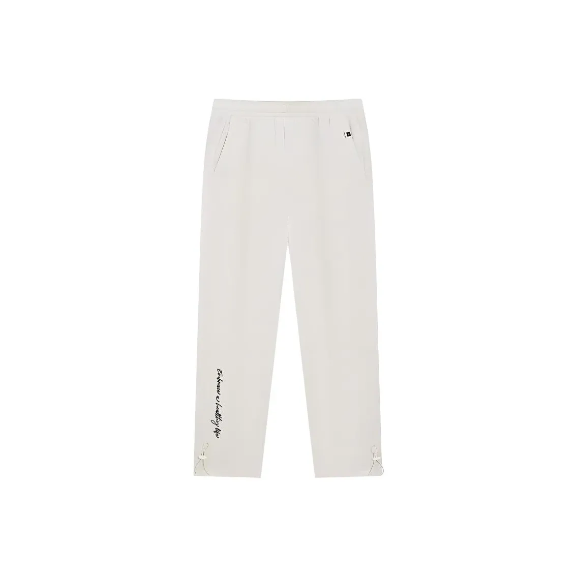 XTEP Casual pants malingsspr Men's Cotton White