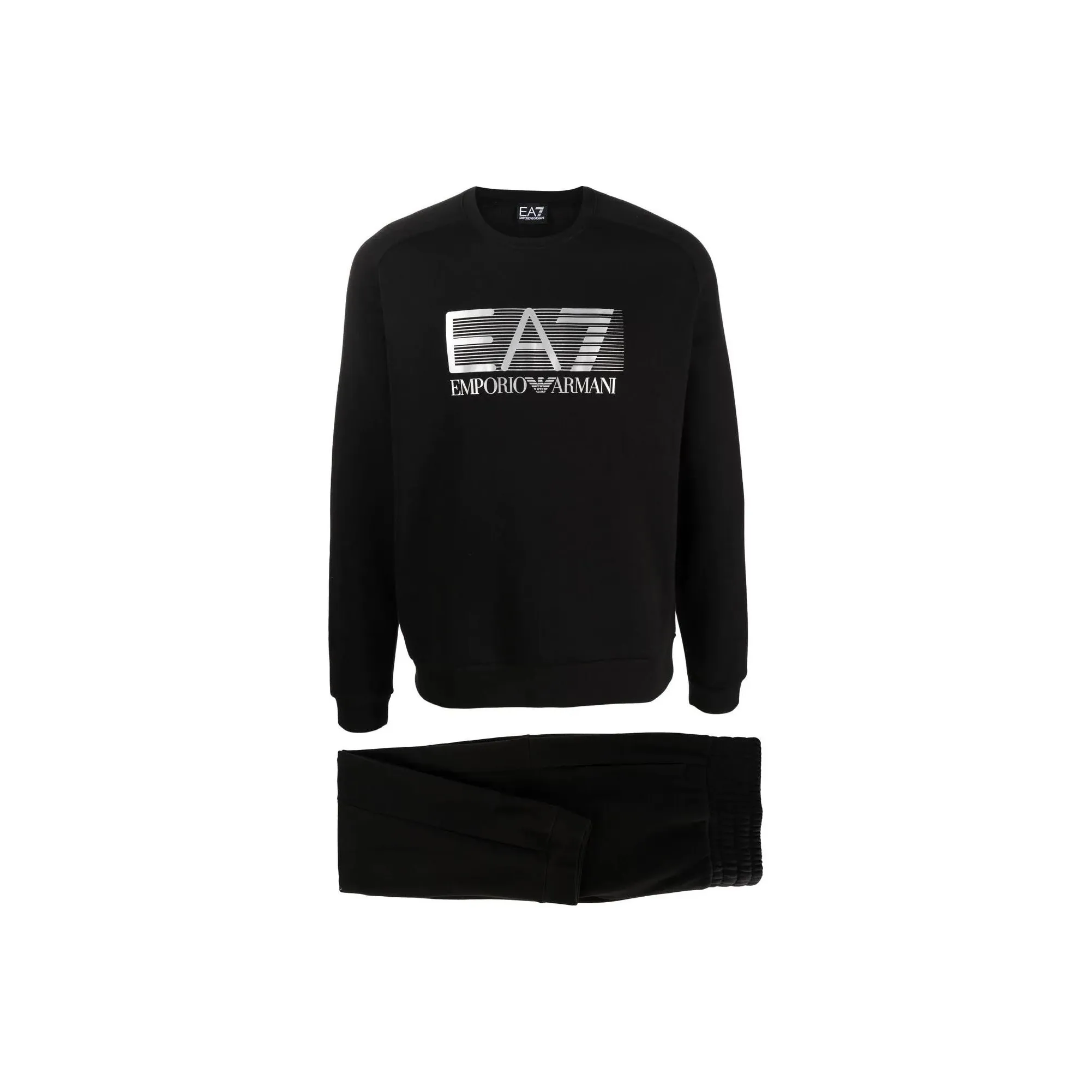 EMPORIO ARMANI EA7 Sweatshirt Set Men's Black