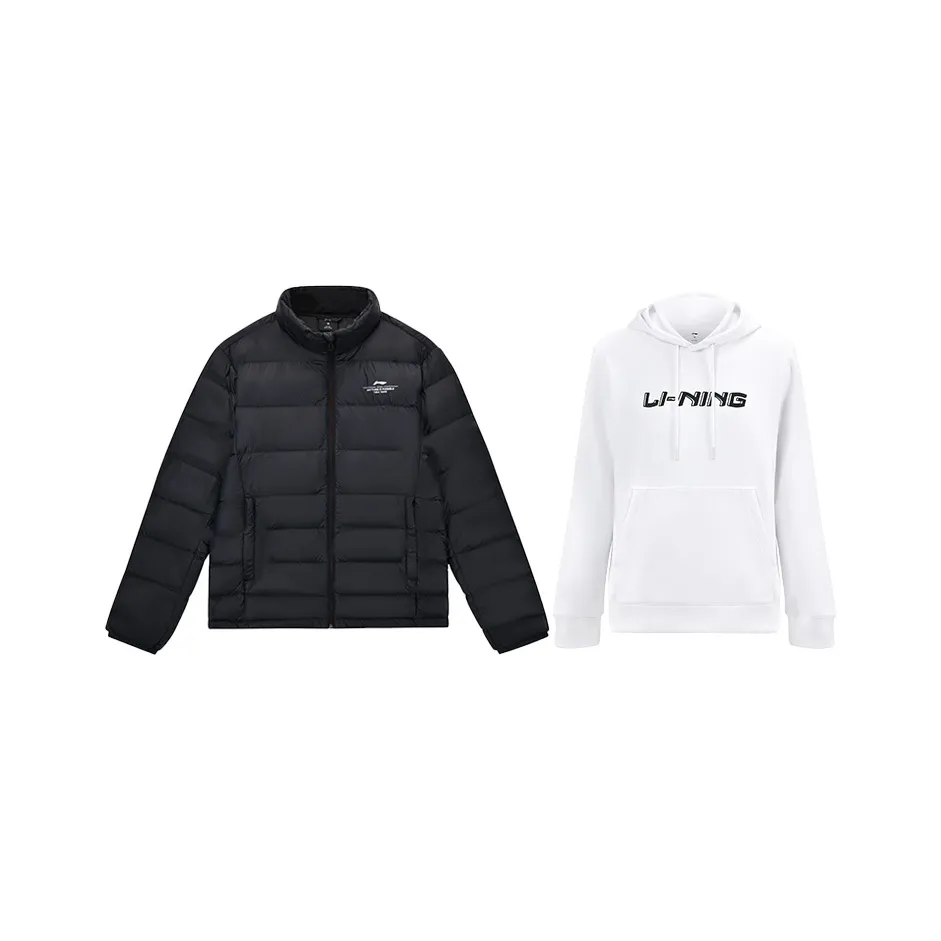 LiNing Table Tennis Series Casual Sportswear Unisex Black+White