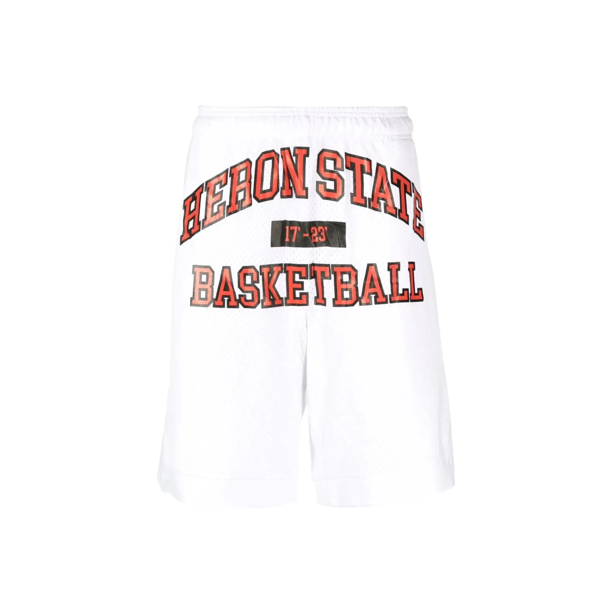 HERON PRESTON Logo print Basketball Shorts