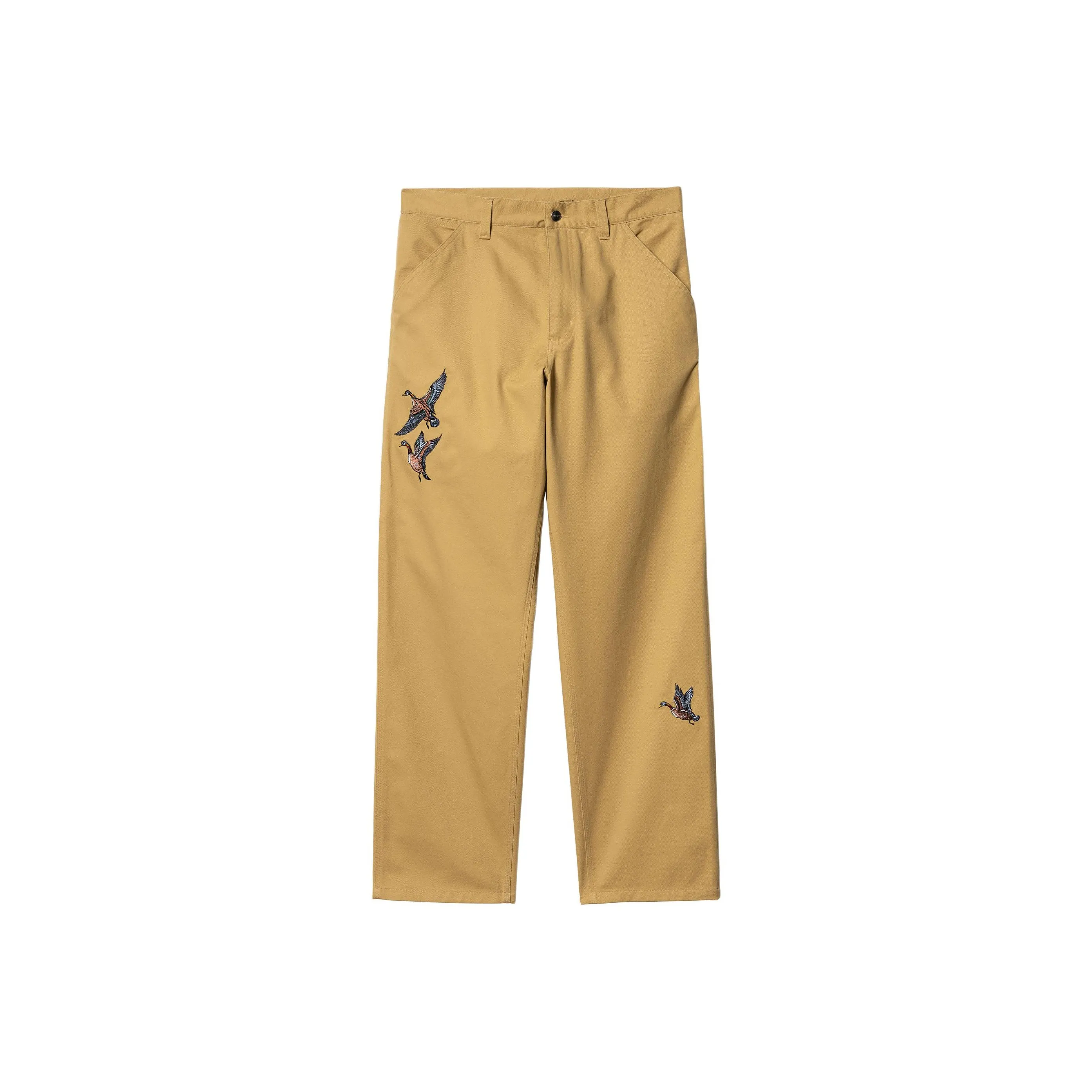 Carhartt WIP SS24 Ducks Single Knee Брюки Повседневные брюки Унисекс Хаки