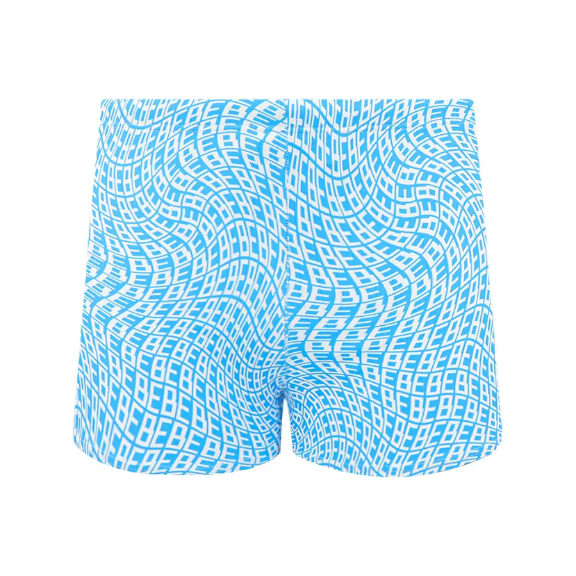 BALNEAIRE Плавательные шорты Мужские Свежий Синий Белый
