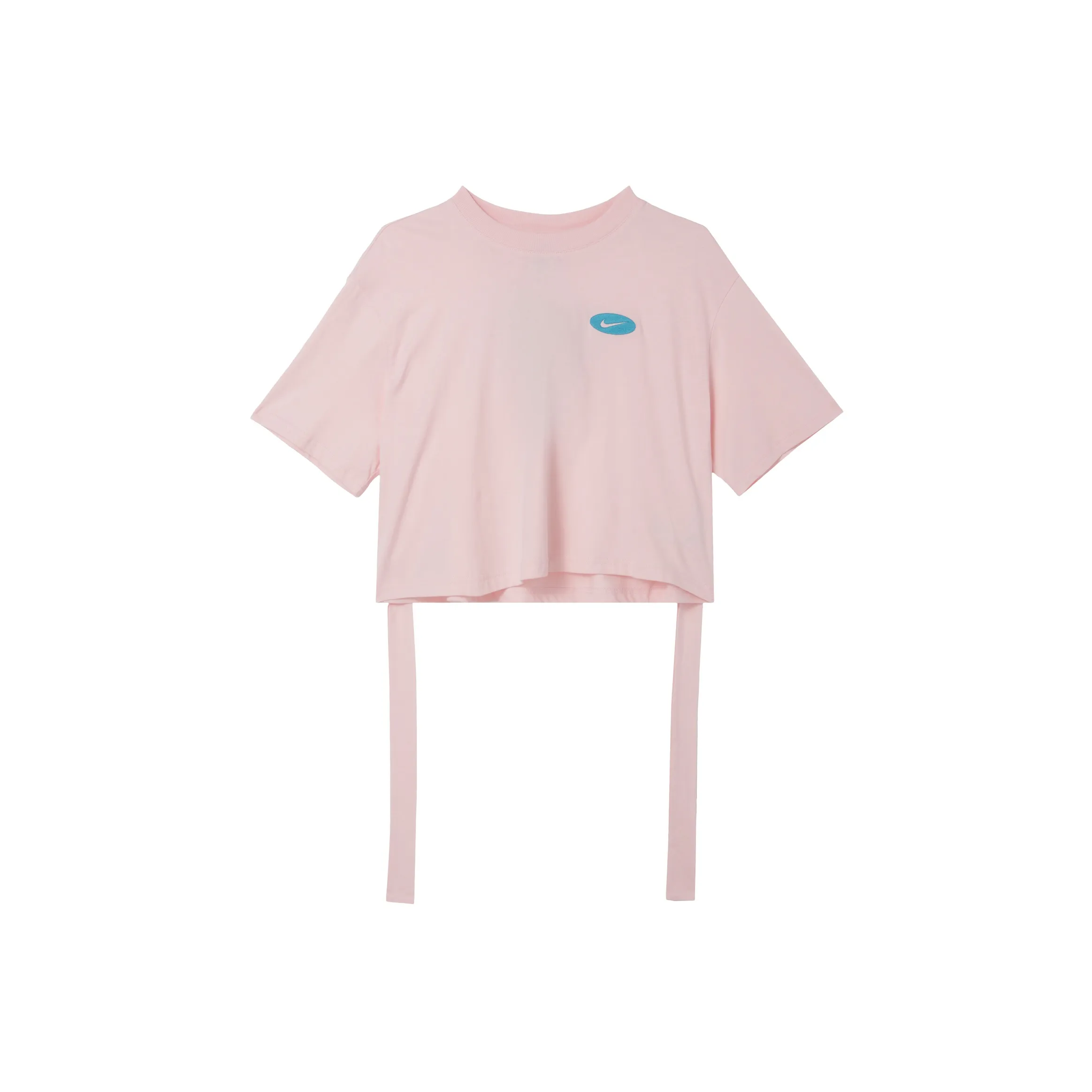 NIKE Розовые Женские Короткие Топы