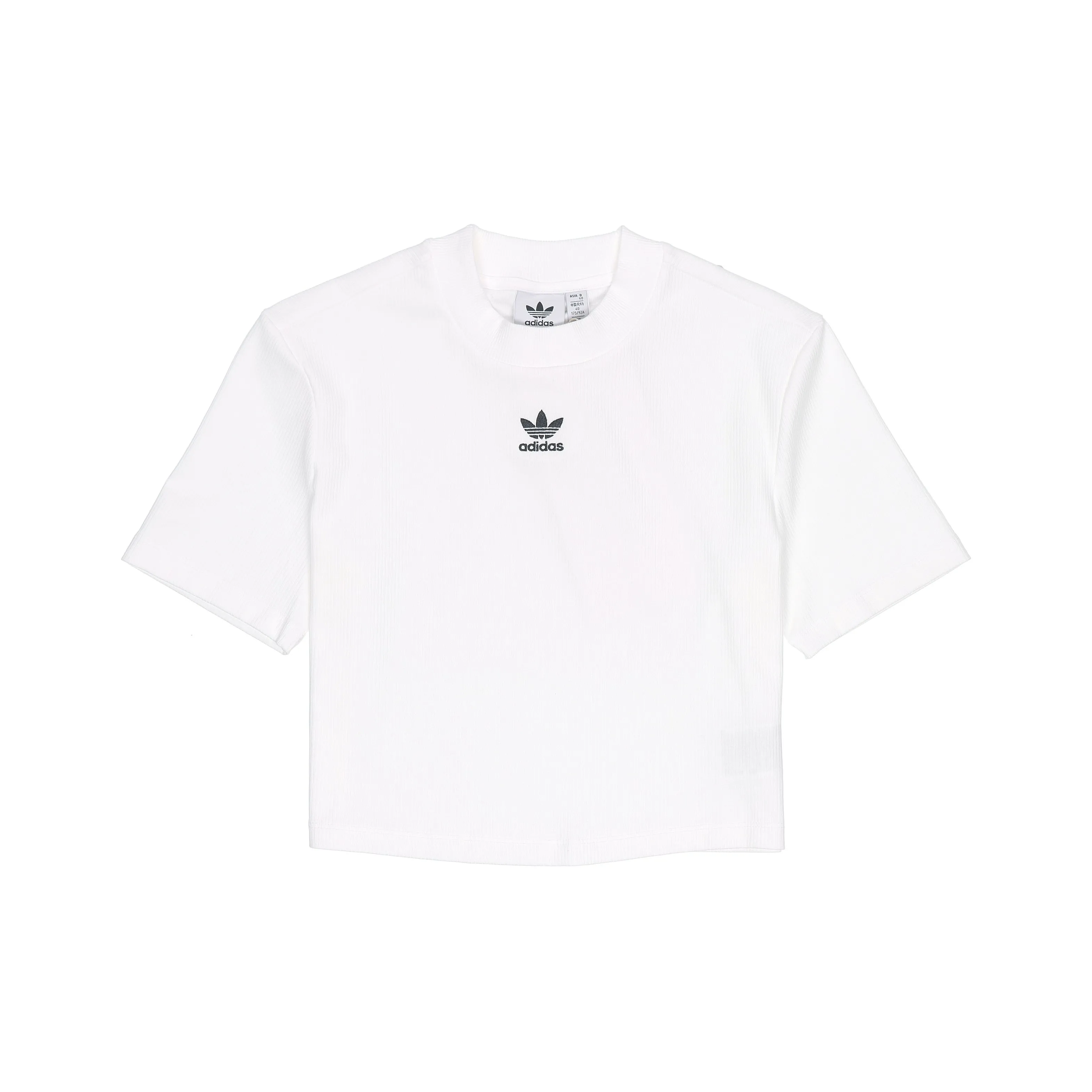 Adidas Originals ADICOLOR ESSENTIALS RIB Crop Tops Women's White