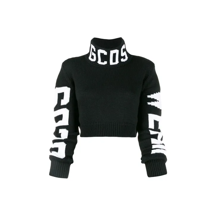 GCDS FW21 Свитер Женский Черный