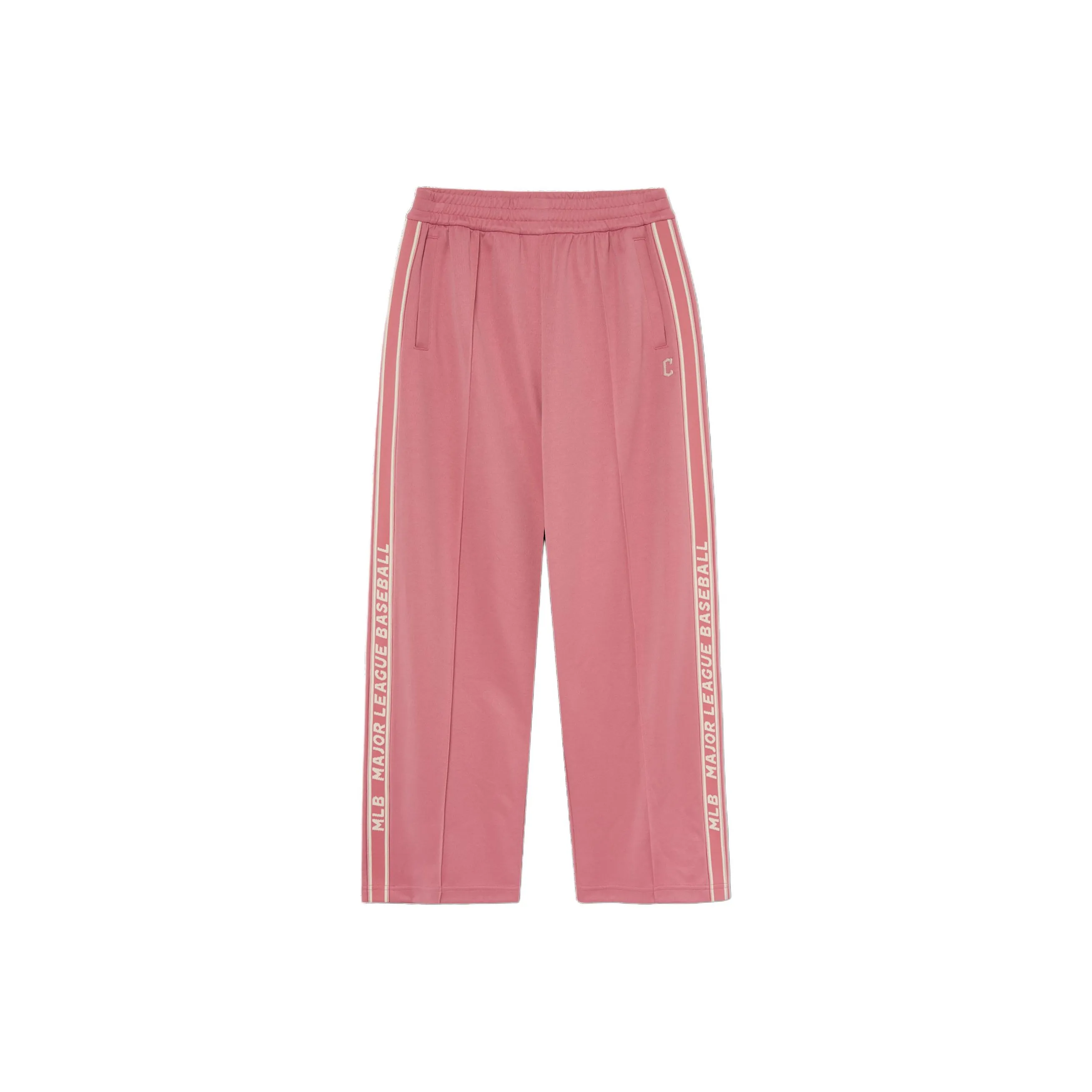 MLB Cleveland Guardians Casual Pants Unisex Pink