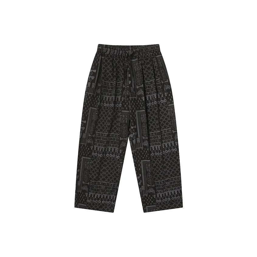 INXX Черные Унисекс Повседневные Брюки