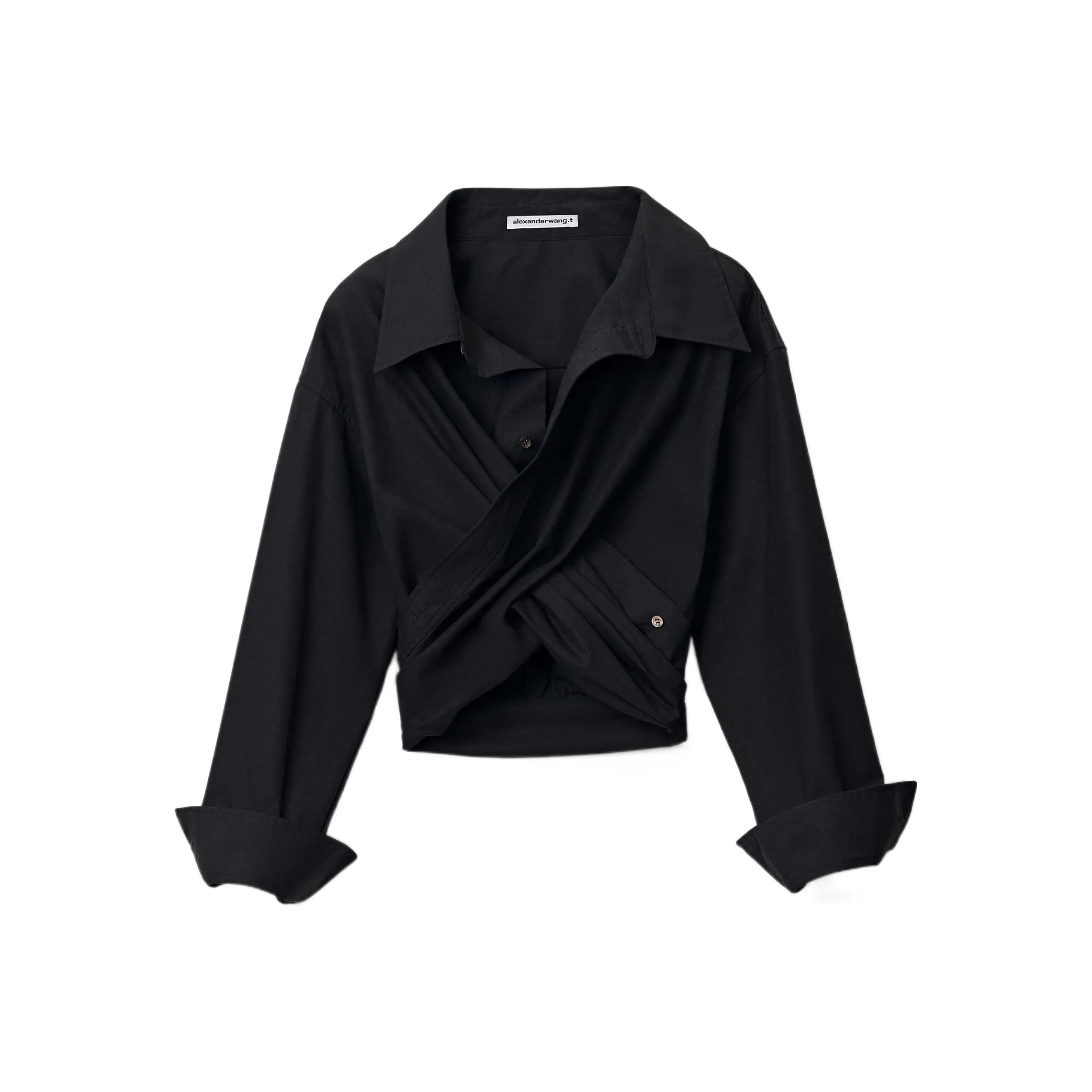 Alexander Wang SS22 Рубашка Женская Черная