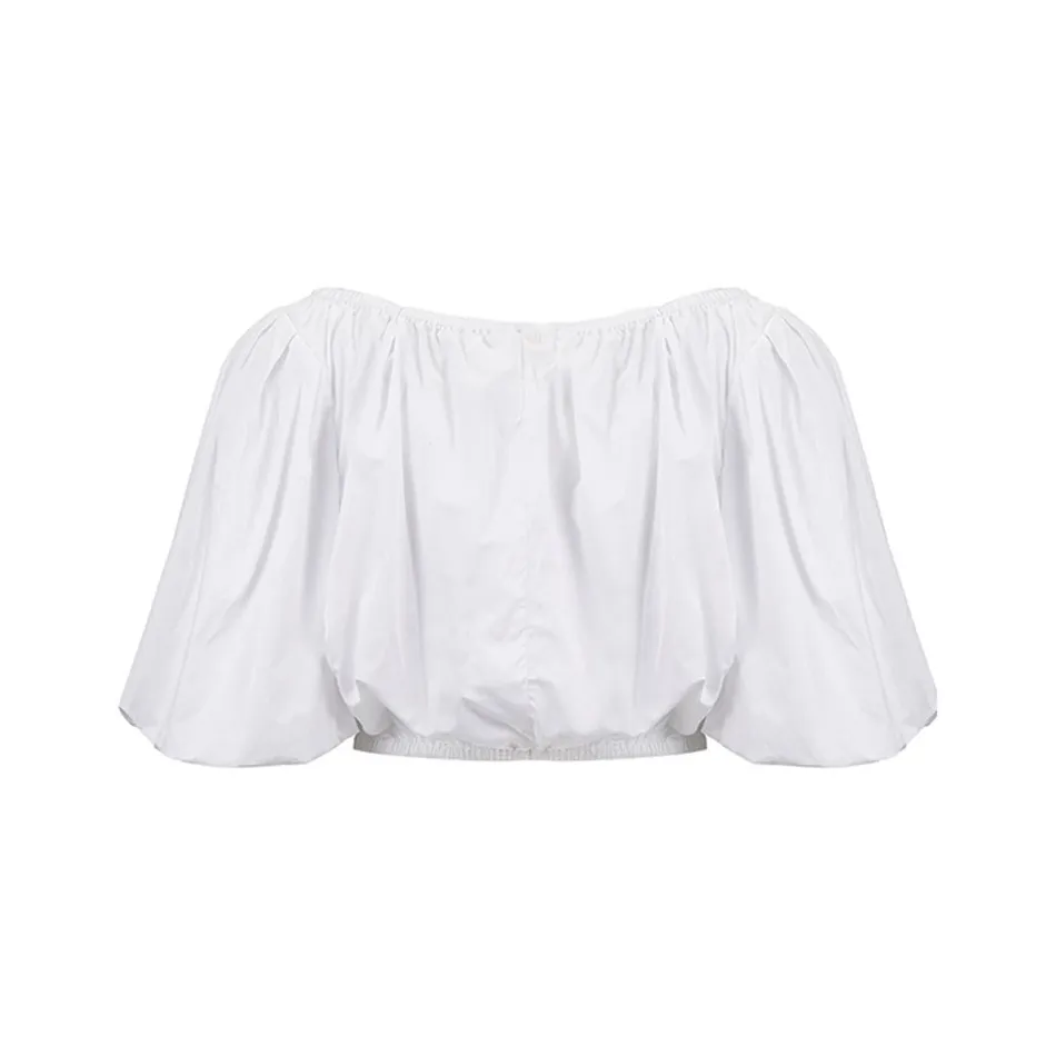 Tory Burch Белый Женские Короткие Топы