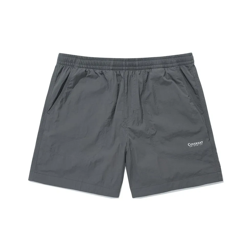 COVERNAT SS24 Casual Shorts Unisex Charcoal Gray