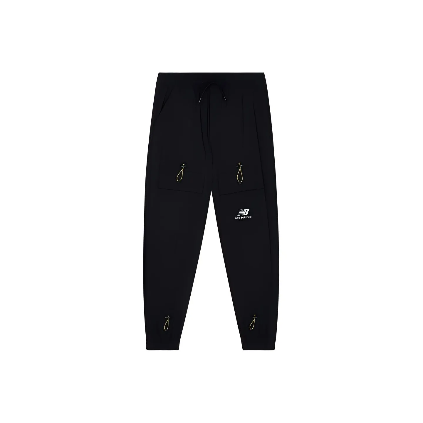 New Balance Вязаные тренировочные брюки мужские черные