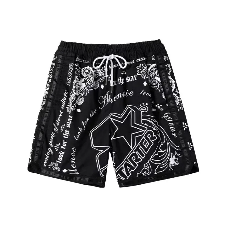 Starter Черные Унисекс Повседневные шорты