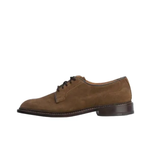 Tricker's Robert Мужские повседневные туфли Low Top Коричневый Мужские