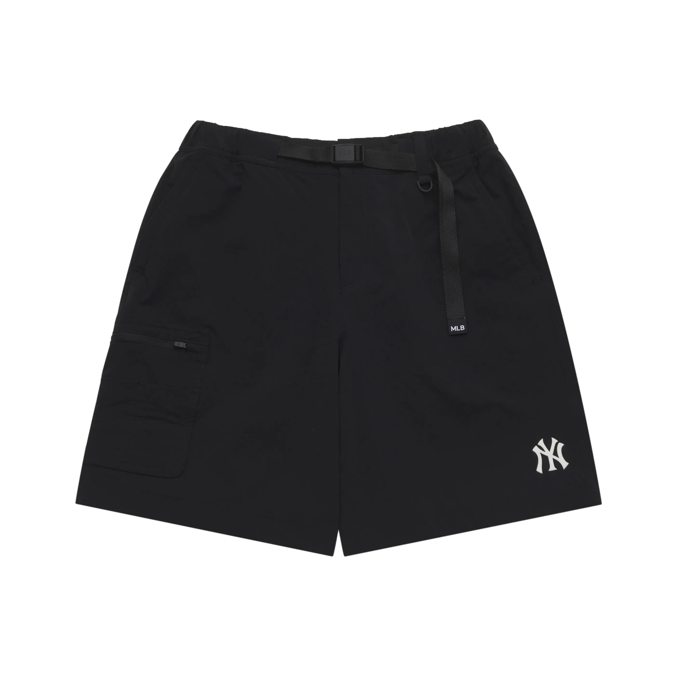 Mlb Base Logo New York Yankees Basic Collection SS25 Карго Шорты Унисекс Черный