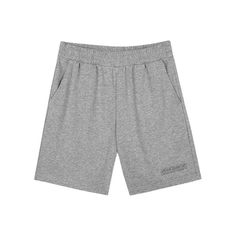 Skechers Colorful Casual Shorts Men's Medium Heather Gray