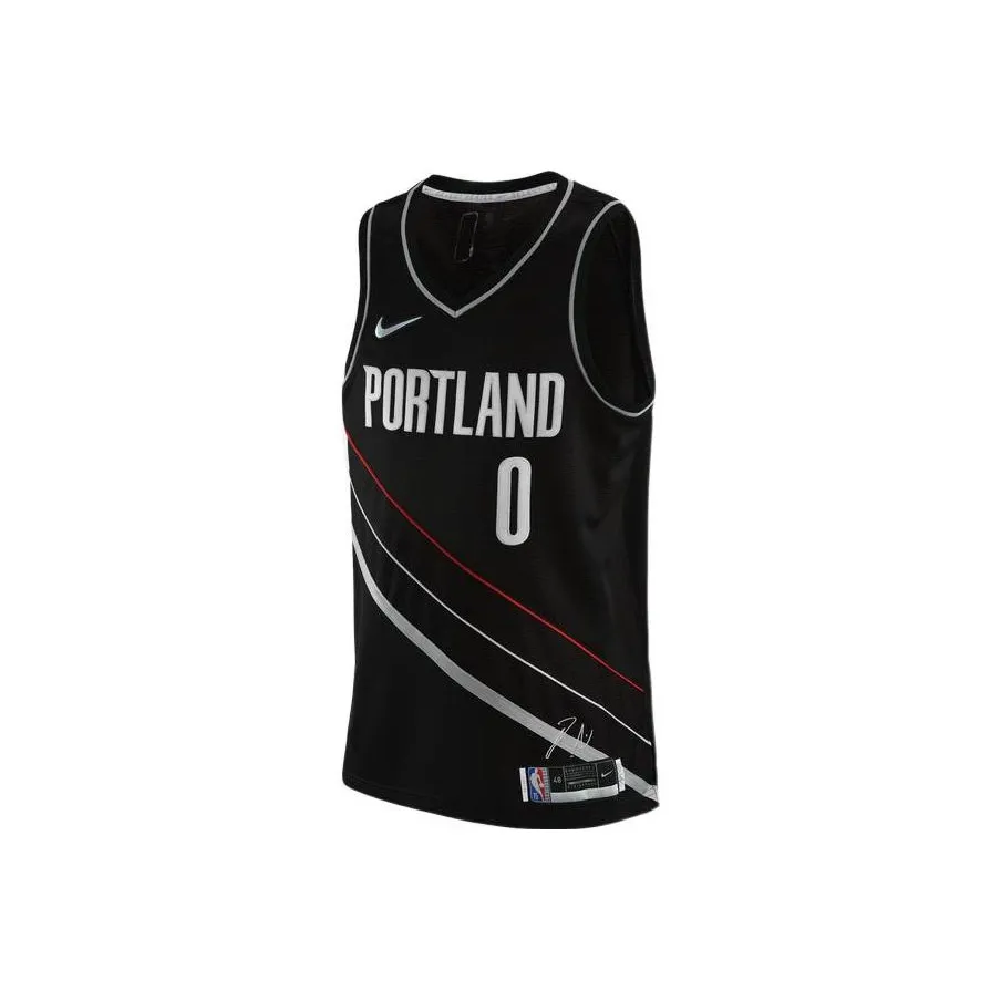 Nike Баскетбольная Джерси Мужская Черная