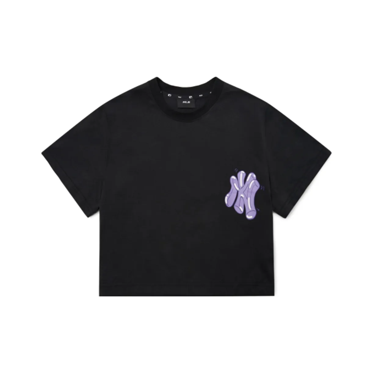 MLB New York Yankees Crop Tops Women's Black