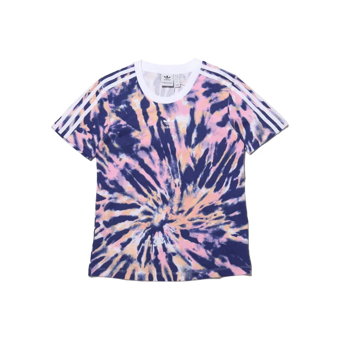 Adidas Originals T-Shirt Женская Синяя Оранжевая