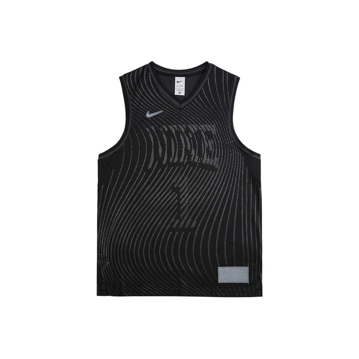 Nike Basketball Jersey Men's Black