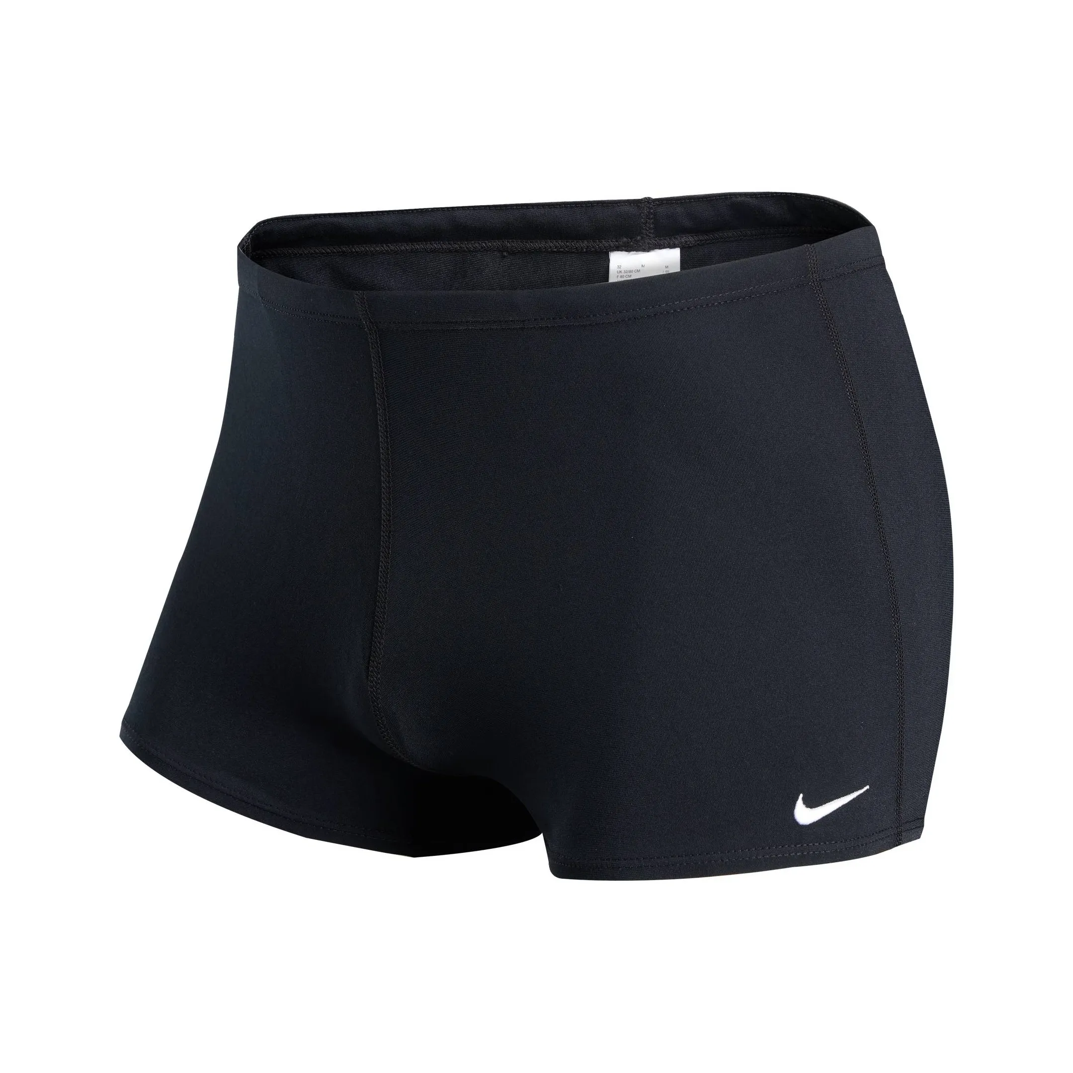 Nike SWIM POLY SOLID Swimming Shorts Men's 010 Black/Black/White