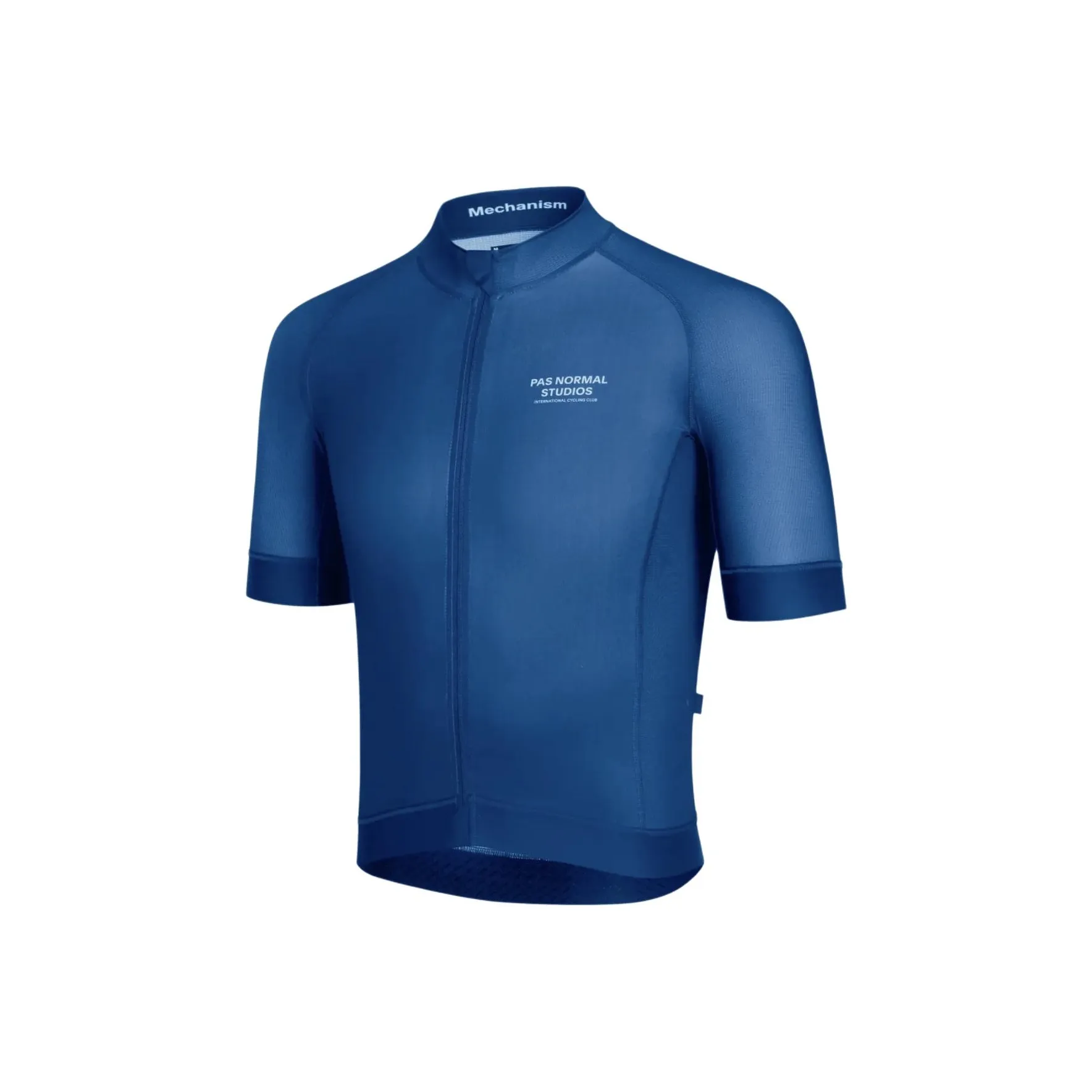 PAS NORMAL STUDIOS Collaboration Мужской Mechanism Джерси Велосипедная одежда Мужской Темно-синий