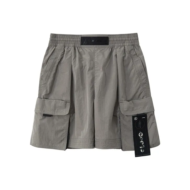 LiNing Sports Fashion Collection Sports Shorts Men's Iron Asphalt Gray