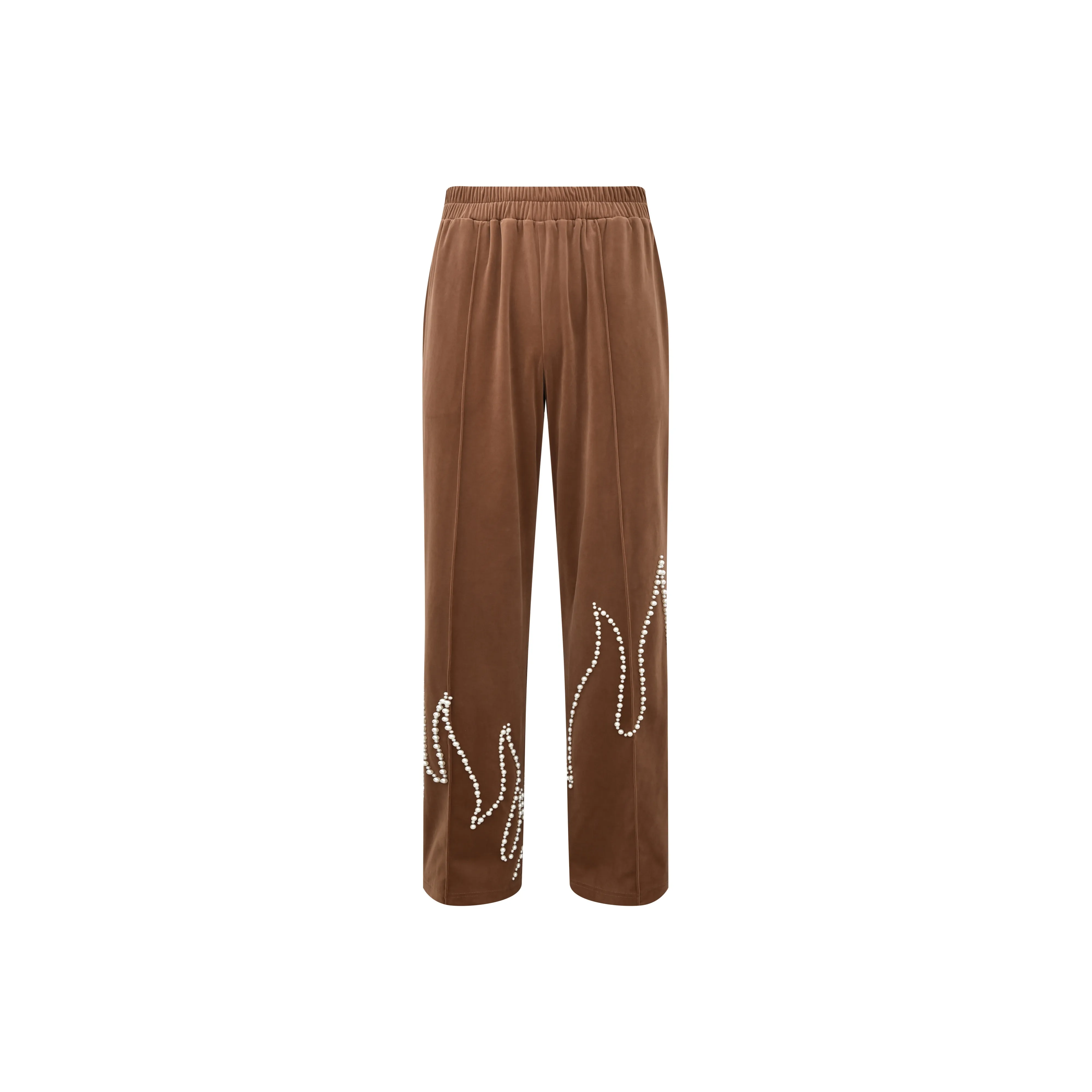 BIRTH OF ROYAL CHILD Повседневные брюки Унисекс Коричневый