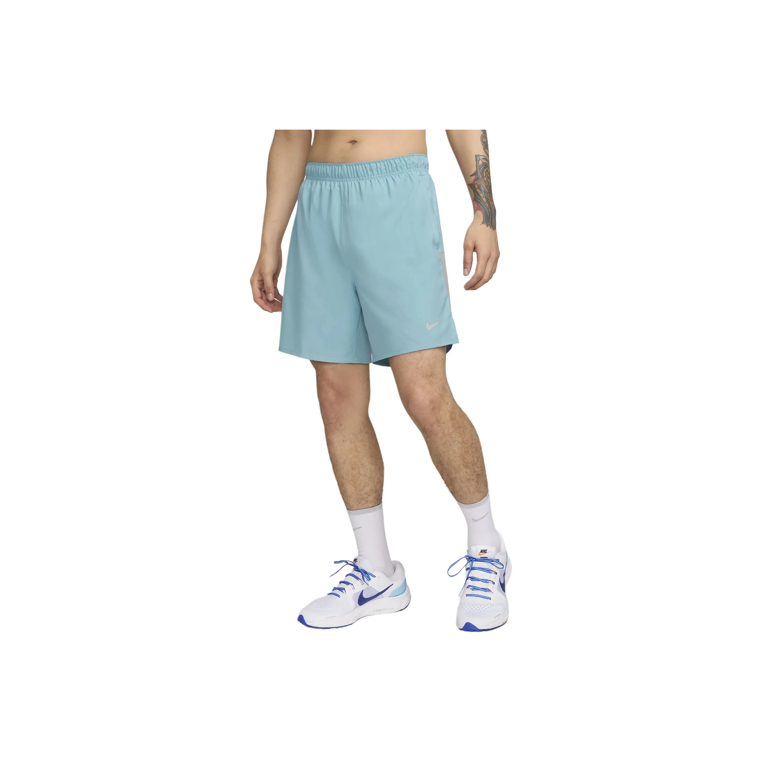 Nike Challenger Casual Shorts Men Turquoise