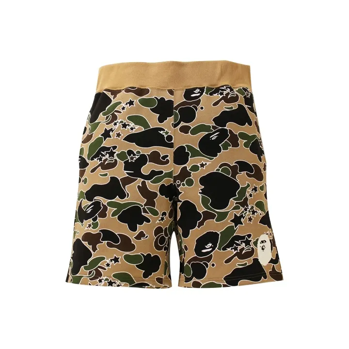 Bape Sta Camo Sweat Shorts